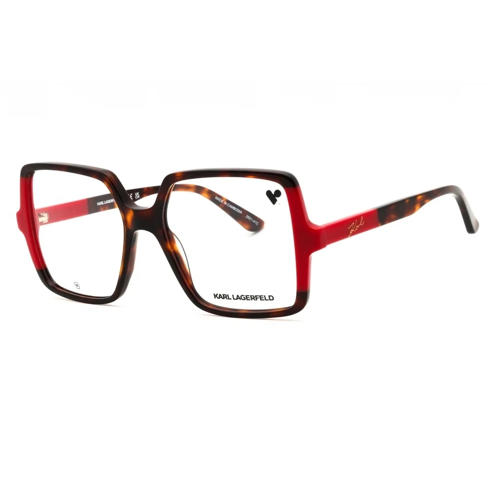 NWT Karl Lagerfeld KL6169 Tortoise Oversized 54mm Eyeglasses